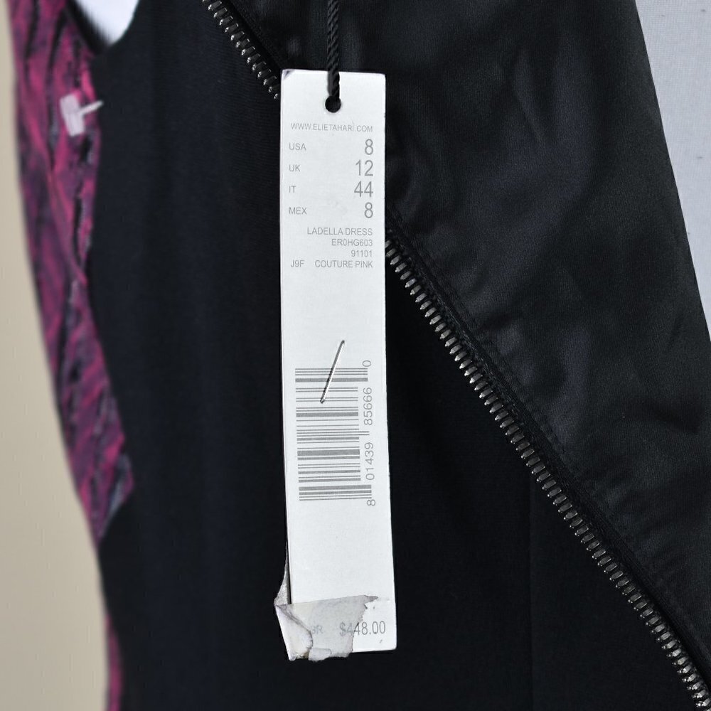 Elie Tahari Ladella Sheath Dress 8 NEW - Picture 8 of 8
